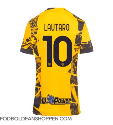 Inter Milan Lautaro Martinez #10 Tredjetrøje Dame 2024-25 Kortærmet
